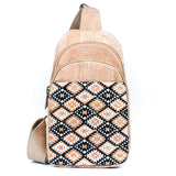 All-Day Cork Sling Bag: Sustainable Style on-the-Go