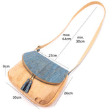 Elegant Cork Crossbody Bag