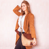 Elegant Cork Crossbody Bag
