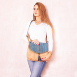 Elegant Cork Crossbody Bag