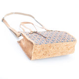 Natural Cork Women's Tote Bag with Shoulder Strap