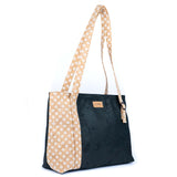 Floral Cork Shoulder Bag - Daisy Print Eco Portugal | Corkadia