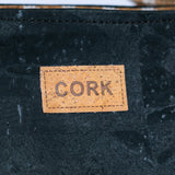 Floral Cork Shoulder Bag - Daisy Print Eco Portugal | Corkadia