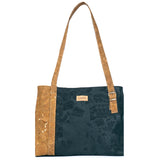 Floral Cork Shoulder Bag - Daisy Print Eco Portugal | Corkadia