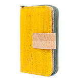 Medium-Sized Women’s Cork Wallet – RFID Protected