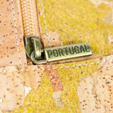 Cork Crossbody Bag with Triple Zippers – Lightweight Vegan Bag from Portugal