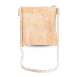 Cork Crossbody Bag with Triple Zippers – Lightweight Vegan Bag from Portugal