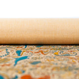 Under the Sea Cork Fabric – Marine Print Vegan Material