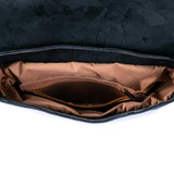 Corkadia Men's Natural & Black Cork Crossbody Bag