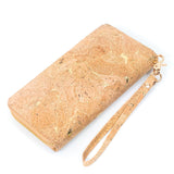 Eco-Friendly Wallet with Golden Accents: Vegan & Stylish