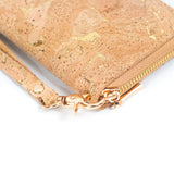 Eco-Friendly Wallet with Golden Accents: Vegan & Stylish
