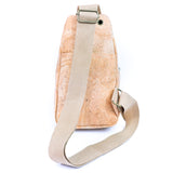 All-Day Cork Sling Bag: Sustainable Style on-the-Go