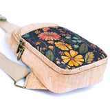 All-Day Cork Sling Bag: Sustainable Style on-the-Go