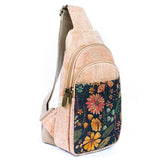 All-Day Cork Sling Bag: Sustainable Style on-the-Go