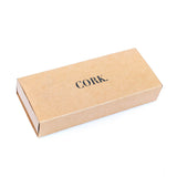 Cork Bow Tie & Cufflink Set (Pre-Tied, Adjustable) L-015
