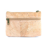 Women's Cork Coin Purse - back view