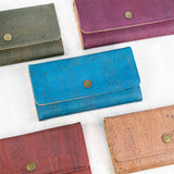Elegant Cork Women's Foldable Wallet - BAG-2341