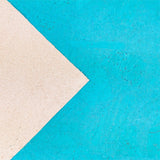 Chunky Sky Blue Cork Fabric With Beige Backing Cof - 525 - C Cork Fabric