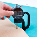 Chunky Sky Blue Cork Fabric With Beige Backing Cof - 525 - C Cork Fabric