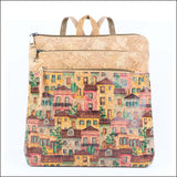 Cork Backpack for Women Vegan Rucksack with Multiple Pockets BAGD-601 E Flash Sales