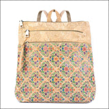 Cork Backpack for Women Vegan Rucksack with Multiple Pockets BAGD-601 F Flash Sales