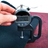 Dark Red Block - Style Cork Fabric With Black Backing 0.90Mm Thickness Cof - 530 - B Cork Fabric