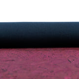 Dark Red Block - Style Cork Fabric With Black Backing 0.90Mm Thickness Cof - 530 - B Cork Fabric