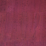 Dark Red Cork Fabric With Black Backing 0.80Mm Thickness Cof - 530 - C Cork Fabric