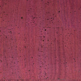 Dark Red Cork Fabric With Black Backing 0.80Mm Thickness Cof - 530 - C Cork Fabric