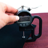 Dark Red Cork Fabric With Black Backing 0.80Mm Thickness Cof - 530 - C Cork Fabric