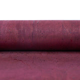 Dark Red Cork Fabric With Black Backing 0.88Mm Thickness Cof - 530 - A Cork Fabric