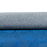 Deep Navy Blue Block Cork Fabric With Black Microfiber Backing 0.75Mm Thickness Cof - 527 Cork