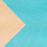 Lake Blue Solid Cork Fabric With Beige Backing Cof - 525 - A Cork Fabric