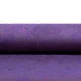 Natural Cork Chunk Fabric In Purple Cof - 524 - D Cork Fabric