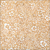 Natural Cork Fabric with White Floral Print COF-630 cork fabric