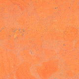 Orange Block - Style Cork Fabric With Beige Backing 0.80 Thickness Cof - 531 Cork Fabric