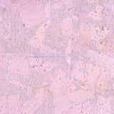 Pink Cork Fabric In Block Style With Beige Backing 0.74 Thickness Cof - 532 - A Cork Fabric