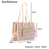 Natural Cork Women's Tote Bag with Shoulder Strap