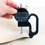 White Solid Cork Fabric With Beige Backing 0.79Mm Thickness Cof - 533 - A Cork Fabric