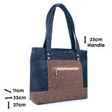 Eco-Friendly Cork Tote Bag with Natural Finish