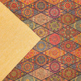 Ceramic tile cork fabric cork sheet korkstoff sustainable fashion material