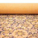 Cork fabric sheet Portuguese pattern
