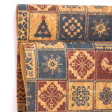 Natural cork Christmas Fabric Collection Christmas tree pattern COF-332 - CORKADIA