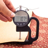 Natural cork Christmas Fabric Collection Christmas Red snowflake pattern COF-328 - CORKADIA