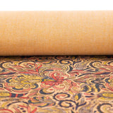 Plant pattern wholesale cork fabric