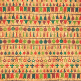 Natural cork Christmas Fabric Collection Christmas pattern COF-326 - CORKADIA