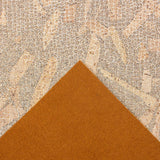Rare natural cork fabric snakeskin pattern