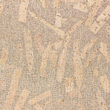 Rare natural cork fabric snakeskin pattern