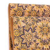 Cork fabric sheet Portuguese pattern