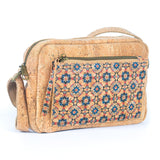 Printed Cork Crossbody Purse BAGF-071